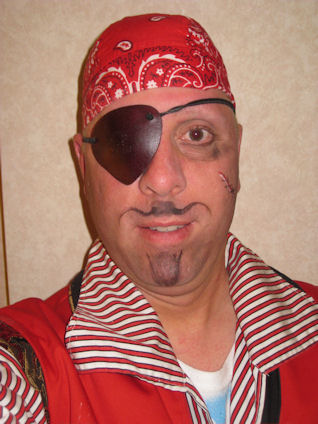 Captain Mike, the pirate