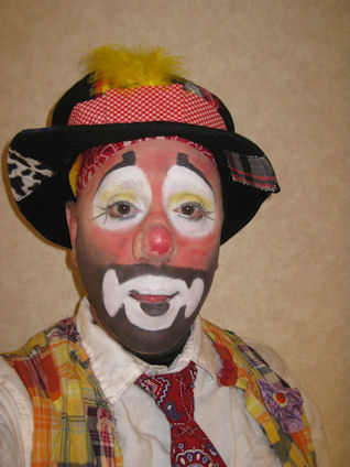 Boxcar Boots, the hobo clown