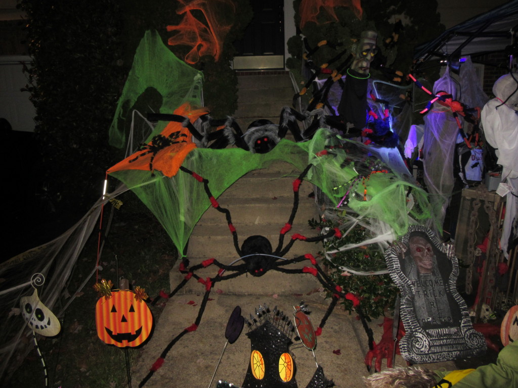 Mike's decorations for Halloween 2015