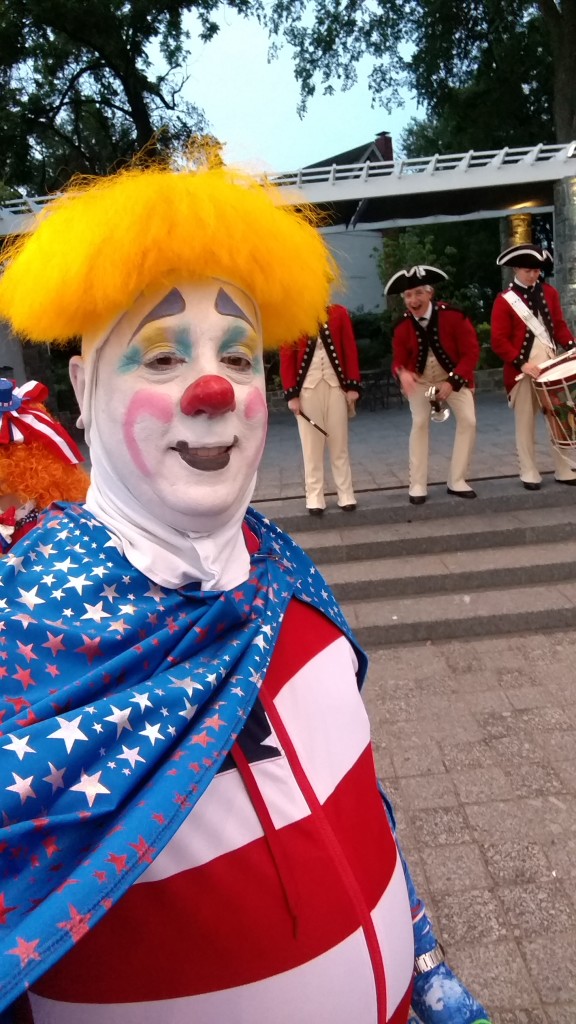 Mike as Sir Toony Van Dukes at the City of Fairfax Parade